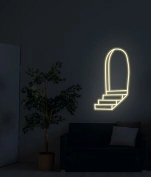Mystery Door Neon Sign