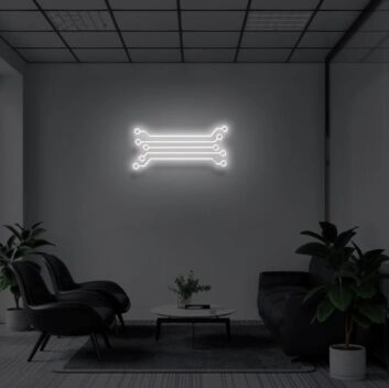 BLOCK CHAIN LED Neon Sign