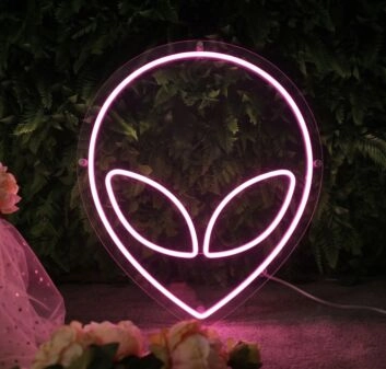 Alien Neon Sign