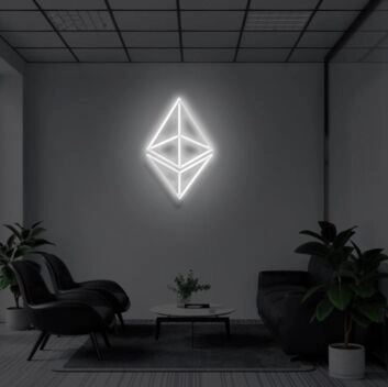 ETHEREUM&quot; LED Neon Sign