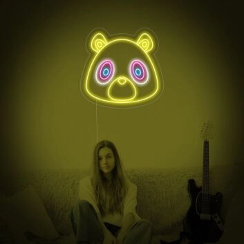 Graduation Bear Neon Sign