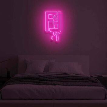 FENDI DRIP" LED neon sign