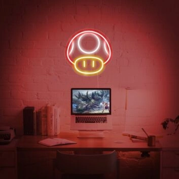 Mushroom Neon Sign