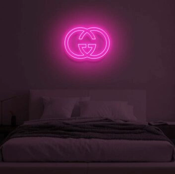 &quot;GG&quot; LED Neon Sign