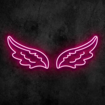 Angel Wings Neon Sign