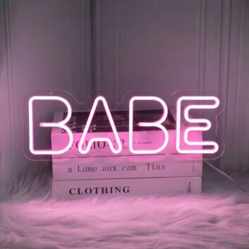 BABE Neon Sign