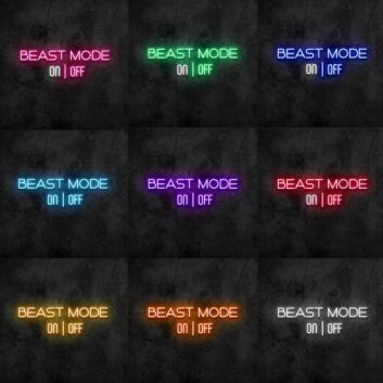 Beast Mode Neon Sign
