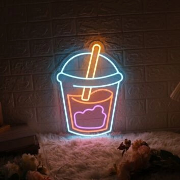 Boba Neon Sign