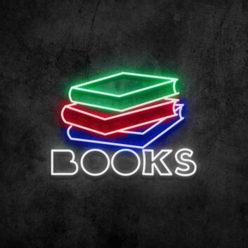 Books Neon Sign MNC40905