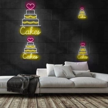 Cake Neon Sign