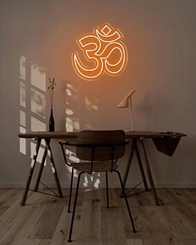 OM LED neon sign