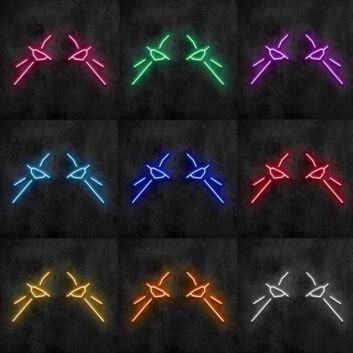 Face of the First Unit Neon Sign