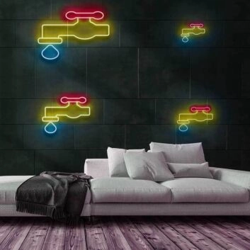 Faucet Neon Sign