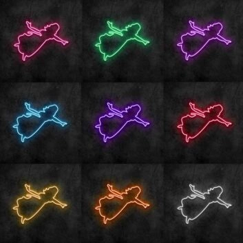 Fly Away Neon Sign