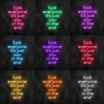 Fuck Everyone Neon Sign