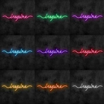 Inspire Neon Sign