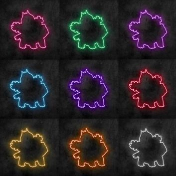 Ivysaur Neon Sign