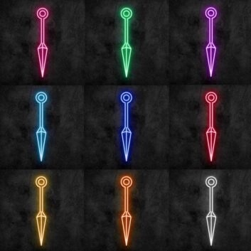 Kunai Neon Sign