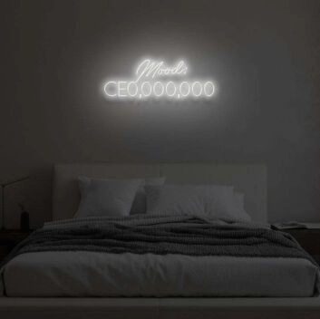 Mood: CE0,000,000 LED Neon Sign