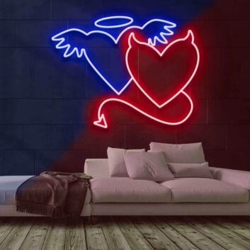 Naughty or Nice Neon Sign