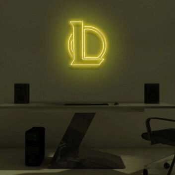 &quot;LEAGUE OF LEGENDS&quot; LED Neon Sign