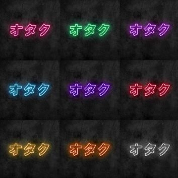 Otaku Neon Sign
