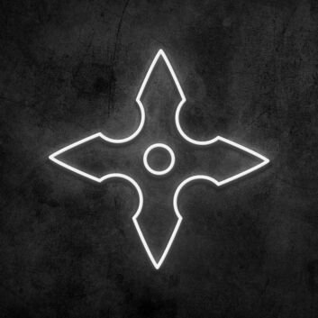 Shuriken Neon Sign