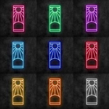 Slayer of Demons Neon Sign