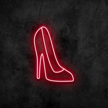 Stiletto Heel Neon Sign