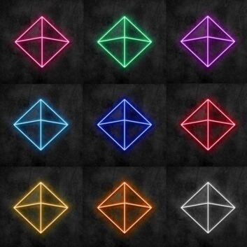 The Fifth Angel Neon Sign