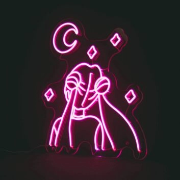 Usagi Moon Neon Sign