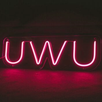 uwu Neon Sign