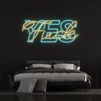 Fuck Yes Neon Sign