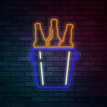 Beer Barrel Neon Sign