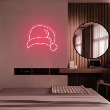 Christmas Hat Christmas Neon Sign