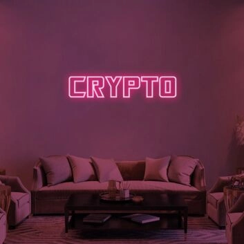 Crypto Neon Sign