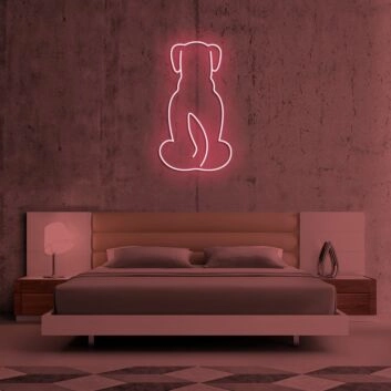 Dog Neon Sign
