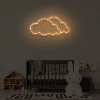 CLOUDS LED neon sign