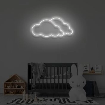 CLOUDS LED neon sign