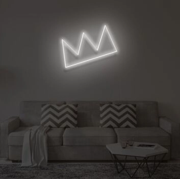 CROWN V2&quot; LED Neon Sign