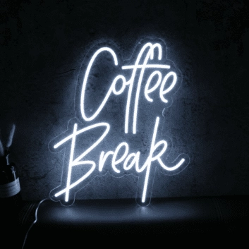 Coffee Break Neon Sign