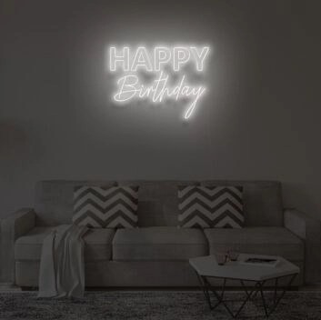 HAPPY BIRTHDAY V2&quot; LED Neon Sign