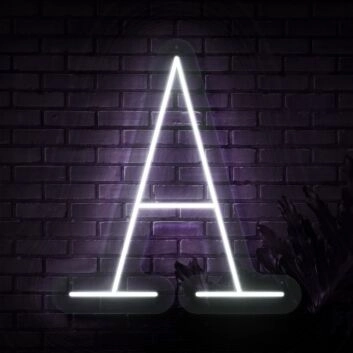 Personalized Initial Letter A Neon Sign MNC41520