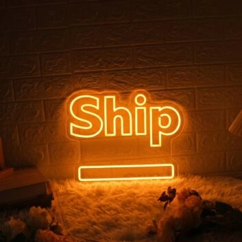 Ship Neon Sign