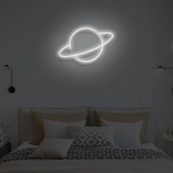 PLANET&quot; LED neon sign