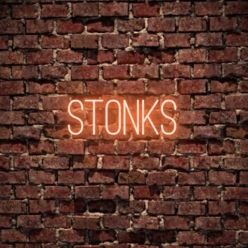 Stonks Neon Sign