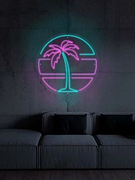 Palm Neon Sign