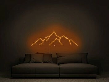 Mountain V1 Neon Sign