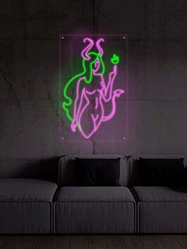 Demon Sexy Girl Neon Sign