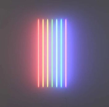 Rainbow Flag Neon Sign